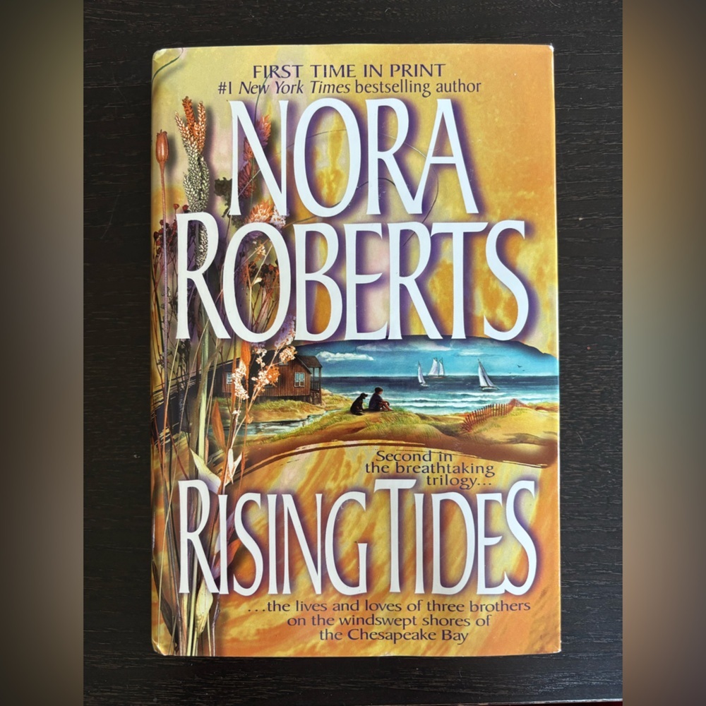 3/$20 Nora Roberts 'Rising Tides' hardcover Book